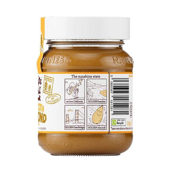 Pip & Nut Smooth Almond Butter 170g